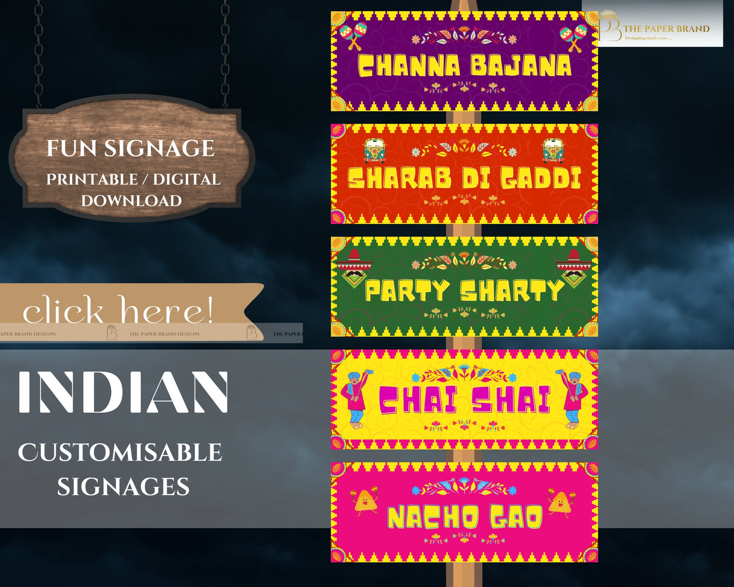 Indian wedding directional signs ,indian fun wedding signs , indian wedding welcome stationary in indian wedding welcome boards