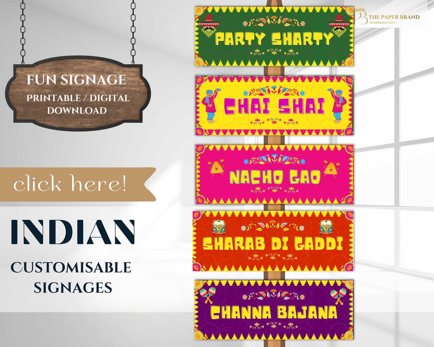 Indian wedding directional signs ,indian fun wedding signs , indian wedding welcome stationary in indian wedding welcome boards