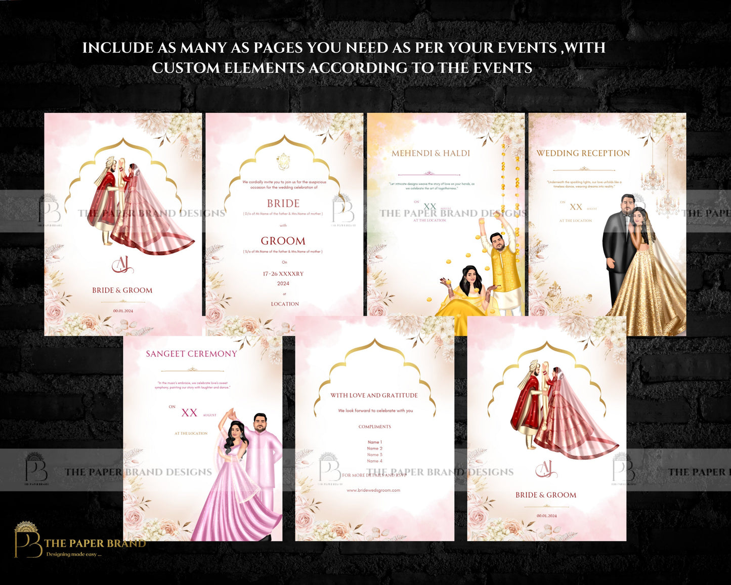Indian wedding invite & as digital wedding invites , Hindu wedding invite , indian wedding invite in Hindu wedding cards , shaadi invite