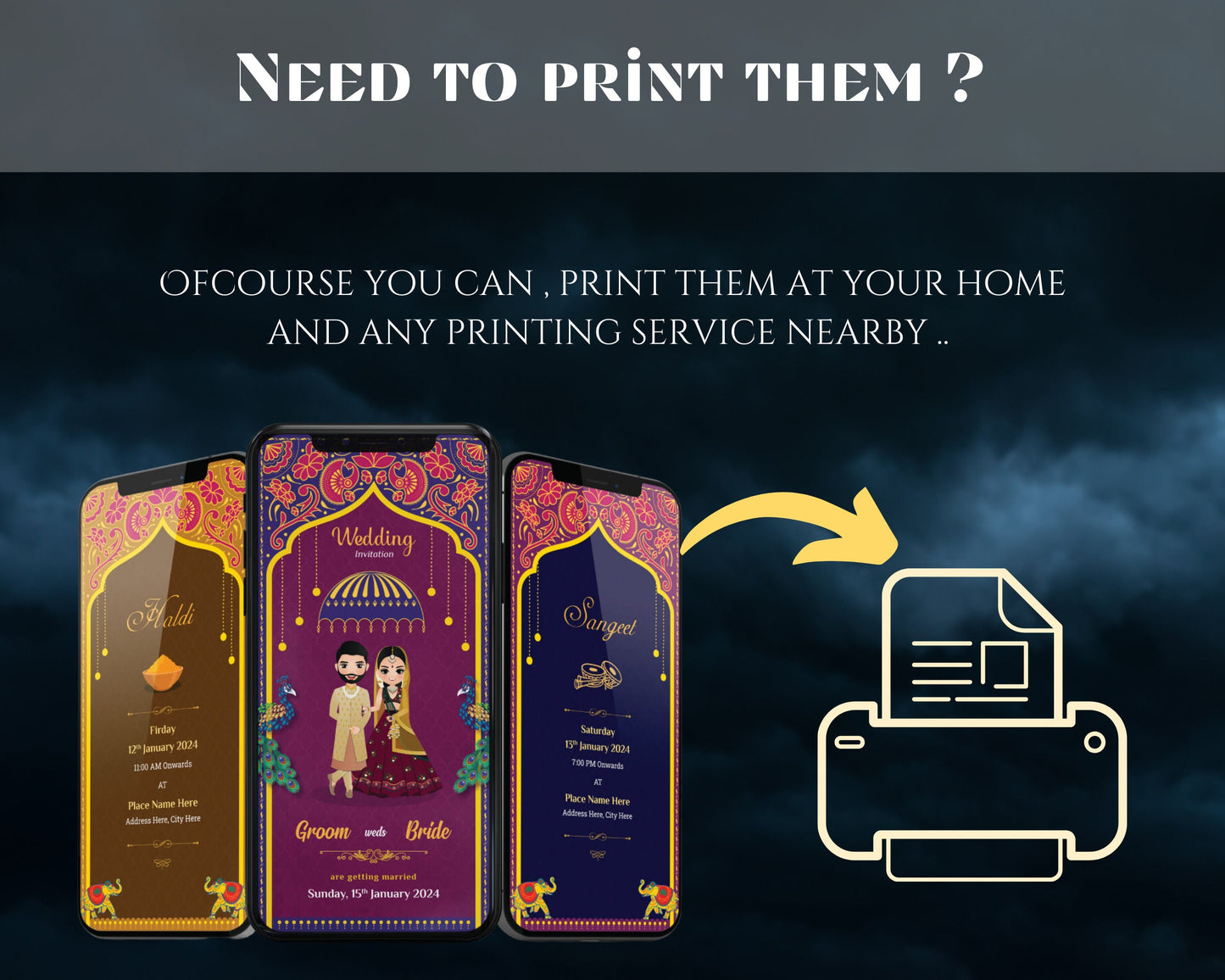 Indian save the date cards &indian  wedding invite ,indian invite ,Indian function invite ,mehendi invite , sangeet invitation, indian weddi