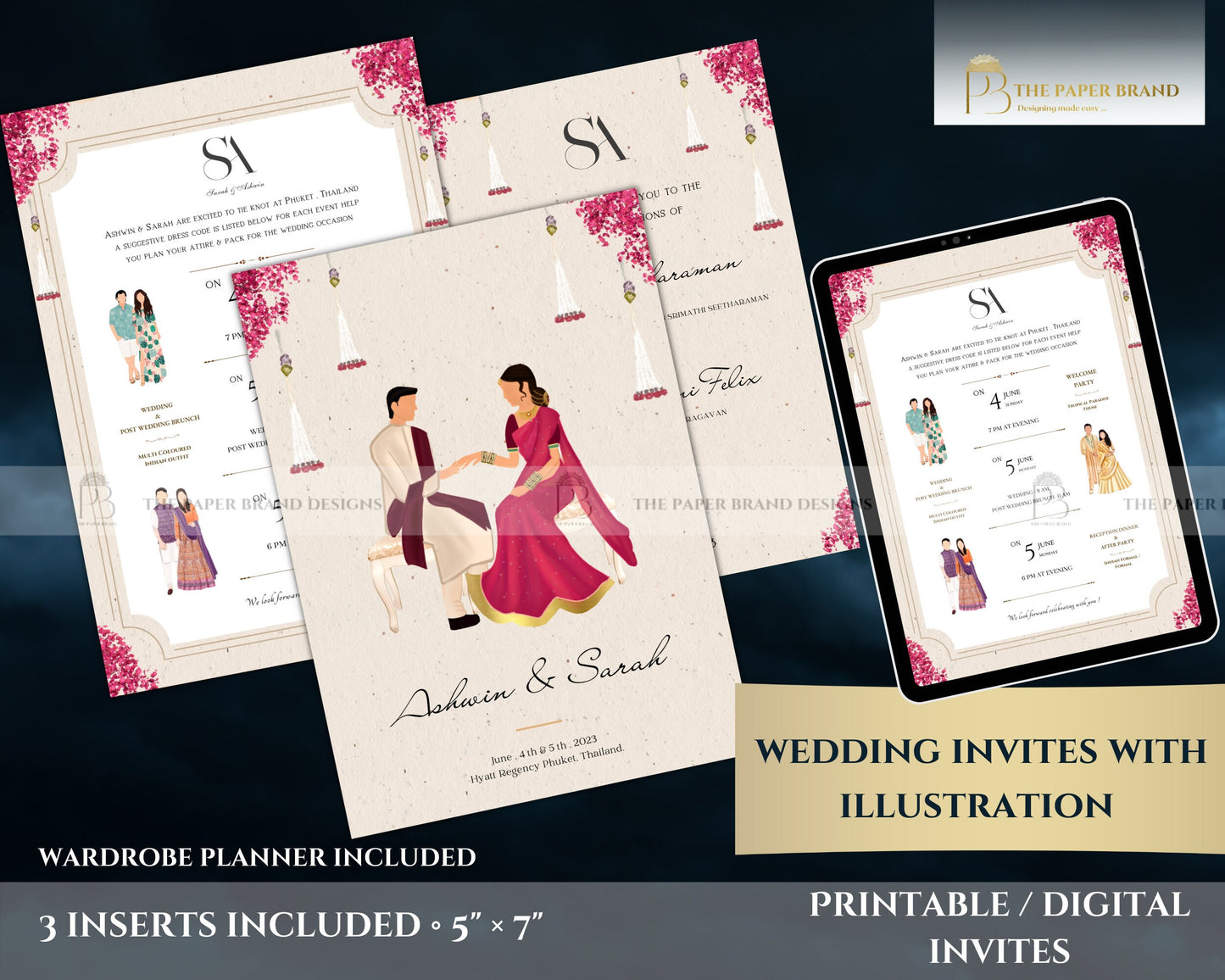 Indian wedding invite & as digital wedding invites , Traditional indian wedding invite , Tamil invite in Hindu wedding cards , indian cards