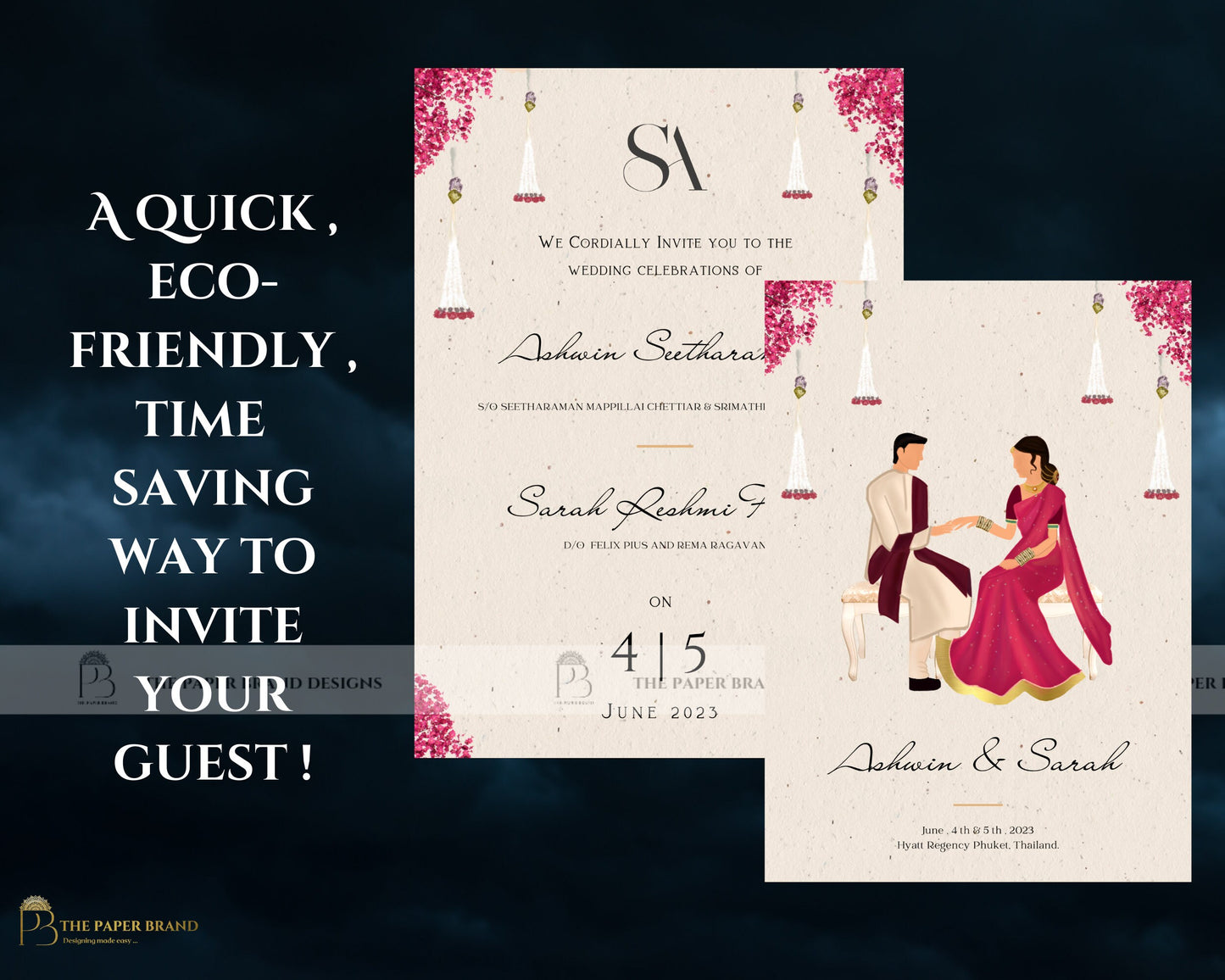 Indian wedding invite & as digital wedding invites , Traditional indian wedding invite , Tamil invite in Hindu wedding cards , indian cards