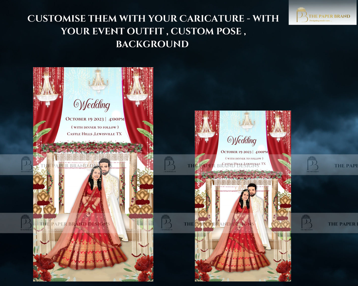 Hindu invitations as Hindu wedding invites, Indian Wedding cards & Indian invitations, Indian Wedding invites as Digital Hindu Wedding cards