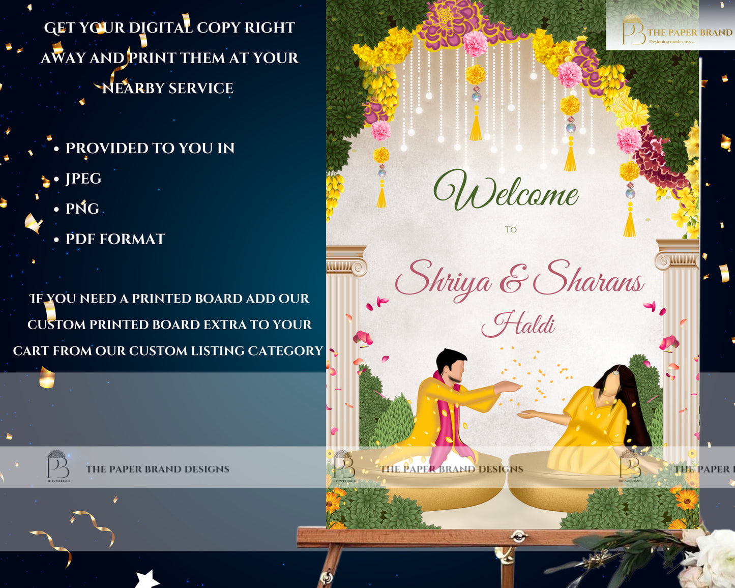 haldi Signs & maiyaan welcome board as pithi as indian welcome boards ,  mehndi signs ,mehndi welcome sign  ,indian wedding boards