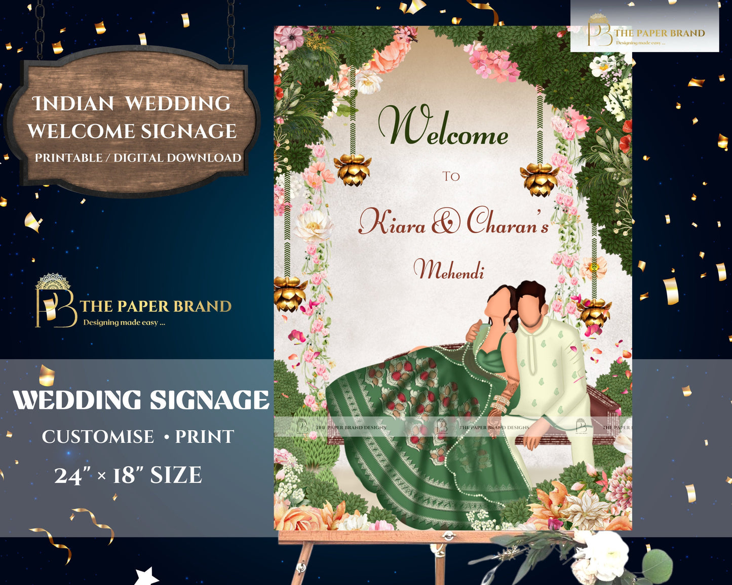 Mehendi Signs & haldi welcome board as pithi as indian welcome boards , Sangeet signs ,mehndi welcome sign  ,indian maiyaan wedding board