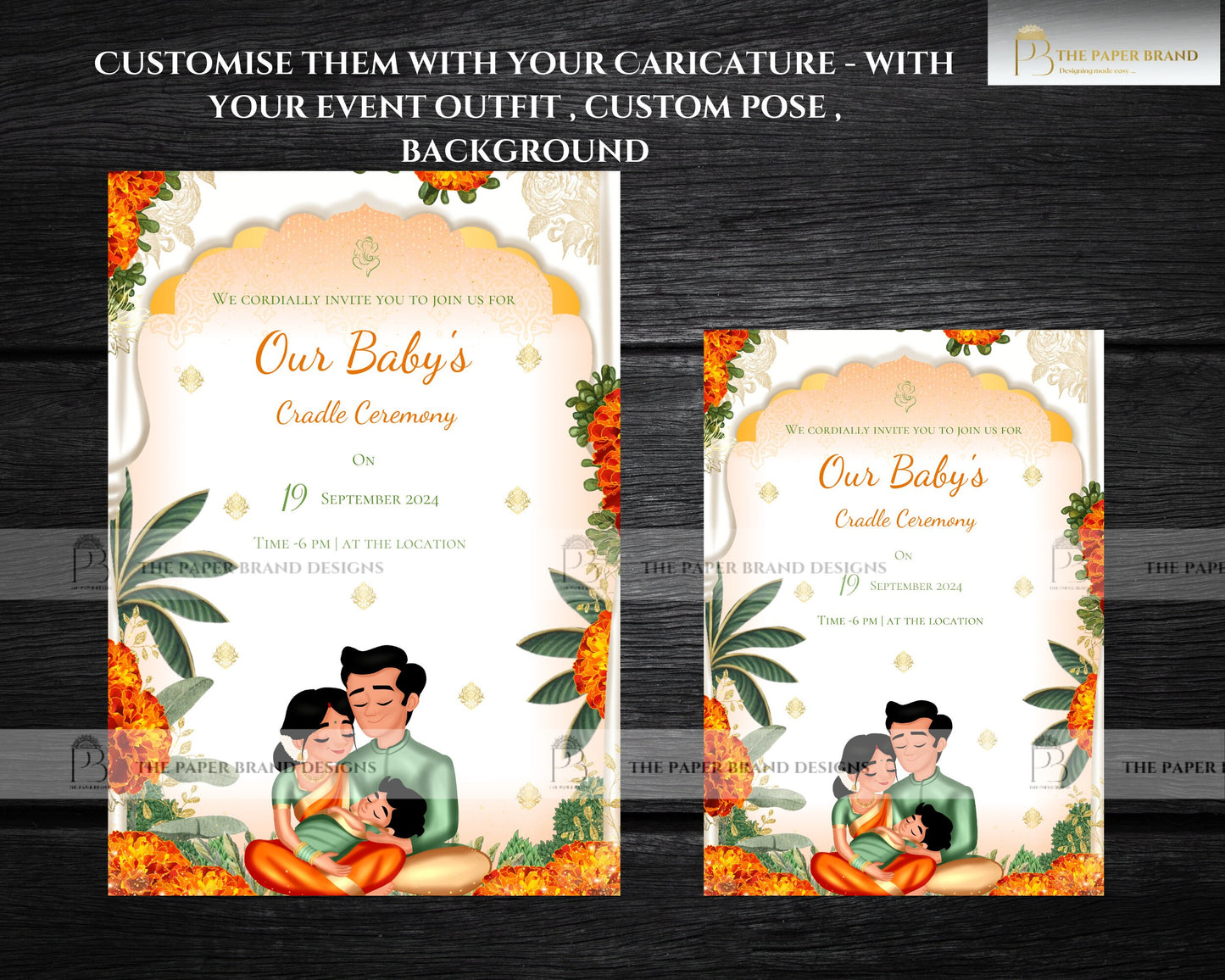 Indian Naming Ceremony Invitation as Cradle ceremony invitation in Namkaran invite Annaprashan Invitation for cradle ceremony signs